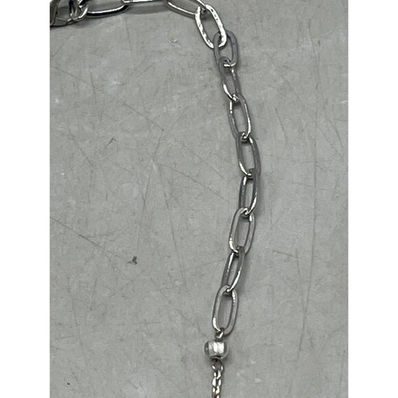 Mariana cross chain necklace N-5247 pendent handmade crystals clasp 18" READ NEW - Picture 3 of 8